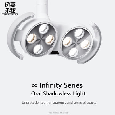 4000K Nhiệt độ màu Đèn không bóng LED Đèn khám răng