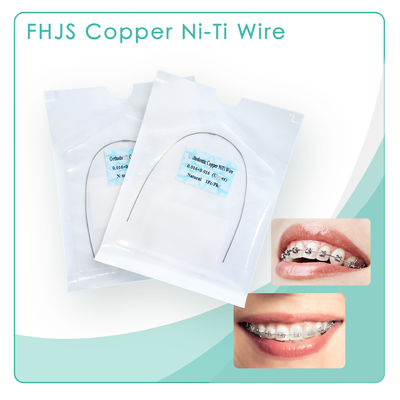 Buy Niti Orthodontic Thermally Heat Activated Archwire Dental Materials Supplier online manufacture