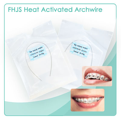 Buy Dental Orthodontic Archwires Thermally Heat Activated Niti Archwire Orthodontics online manufacture