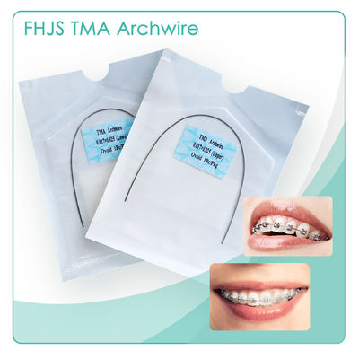 Buy Orthodontic Stainless Steel Archwires Dental Orthodontic Materials TMA Archwire online manufacture