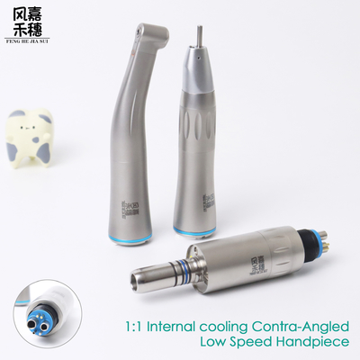 Beli Dental Handpiece Kecepatan Rendah 1:1 Internal Steel Set w/ Ceramic Bearings5 online manufacture