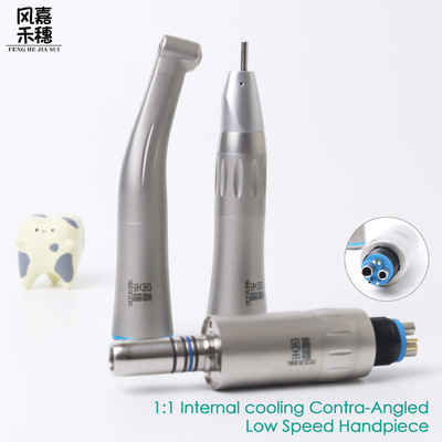 Beli Dental Low Speed Handpiece 1:1 Waterline internal w/ Fiber Optic6 online manufacture