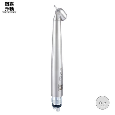Dental High Speed 45 Degree Surgical Handpiece Sus304 4 Points Spray Backflow Prevent