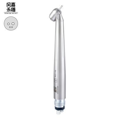 45° Head Dental Stainless Steel High Speed Handpiece Push Button Ceramic Bearing