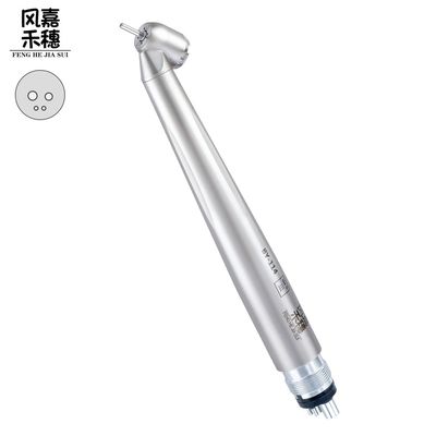 Stainless Steel 45° Head High Speed Handpiece Contra Angled Anti Suckback