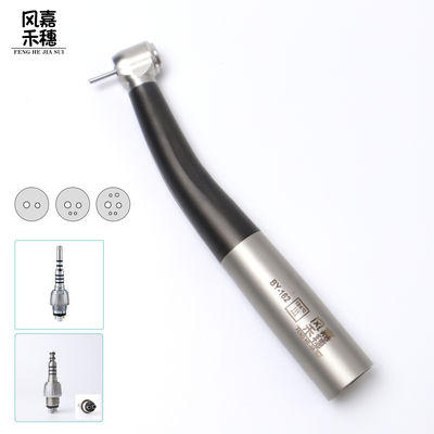 Standard Head Fiber Optic Dental High Speed Handpiece SS304 Low Noise Air And Water Supply