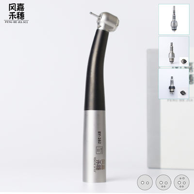 Torque Head SUS 304 Dental High Speed Handpiece Efficient Optical Fiber Push Button