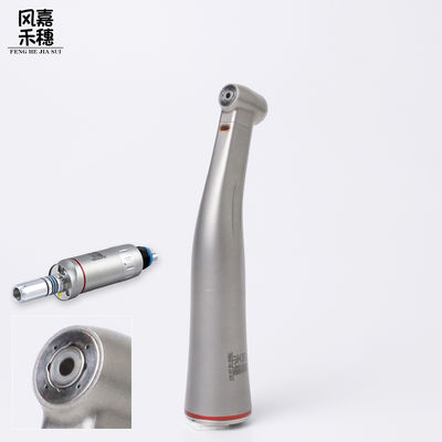 Silver Dental Low Speed Handpiece Precision Push Button Standard Head