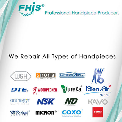 Bon prix Réparation systématique de pièces à main dentaires Services de réparation rapide d'équipements dentaires en ligne