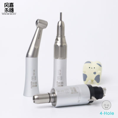 Dental Low Speed Handpiece 1/1 Contra-Angled Dental-Lab Grade Complete Set