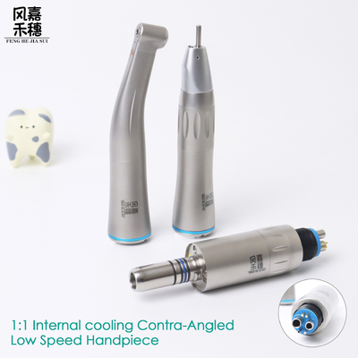 Dental Low Speed Handpiece 1:1 Internal Waterline Kit w/ Fiber & Motor1