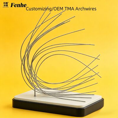 Good price Orthodontic Archwires with Light Continuous Forces Made from 316L Stainless Steel and Autoclavable for Precise Alignment online