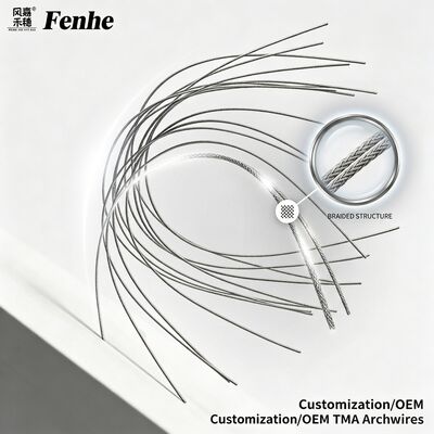 Good price Pure Titanium And Titanium Alloy Orthodontic Arch Wire With Various Diameters Ranging From 0.012 Inch To 0.021 X 0.025 Inch And Bright/Polished/Machined Surface Finish online