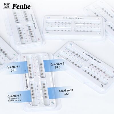 Good price 3 Years Shelf Life Orthodontic Brackets with Passive Self-Ligating Clip/Door and Ultra-low Friction Design online
