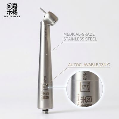 अच्छी कीमत डेंटल हाई स्पीड हैंडपीस ≤65dB, 45g कॉम्पैक्ट लाइटवेट डिज़ाइन और इम्पोर्टेड सिरेमिक बेयरिंग के साथ ऑनलाइन