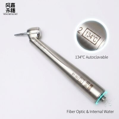 Good price Silver Dental High Speed Handpiece with ≤65Db Noise Level, Imported Ceramic Bearing, and Fast NSK Couplers for Precision Dental Procedures online