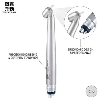 Good price Noise Level Less Than 65 DB Dental Surgical Handpiece with High-Precision Ceramic Ball Bearings and Fully Autoclavable Up To 135°C online