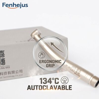 Dental High Speed Handpiece with 380000 rpm Rotation Speed and 2-hole or 4-hole Connector Autoclavable for Surgical Use