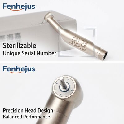 2-hole High Speed Dental Handpiece with Ceramic Ball Bearing Turbine for Smoothing and Finishing at 320000rpm
