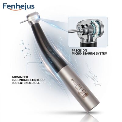 Stainless Steel Dental High Speed Handpiece with Fiber Optic Light and 380000 Rpm for Precision Dental Procedures